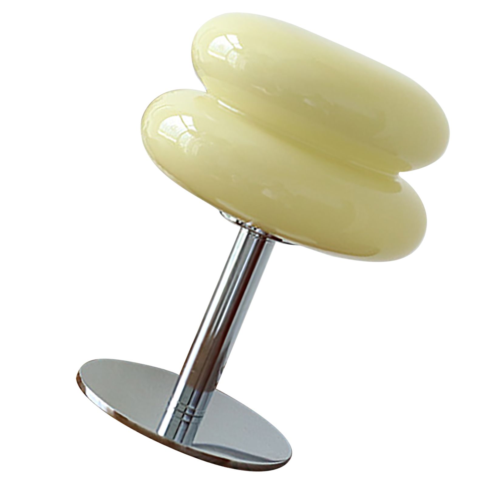 Glass Macaron Table Lamp Kids Bedside Lamp USB Three Color Dimmable Table view 6