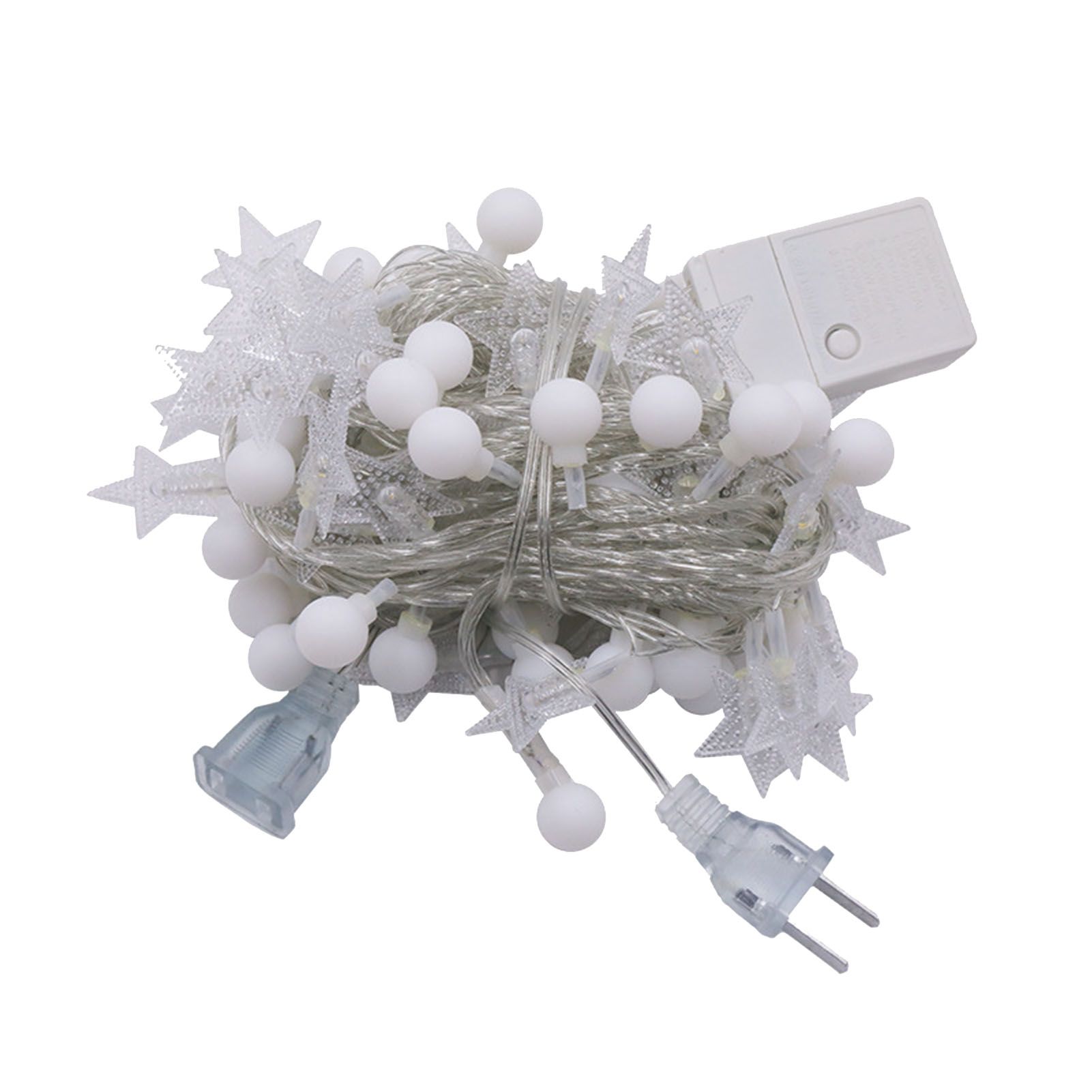 Outdoor String Lights Star Shape and Round Ball Shape IP42 Waterproof LED view 3