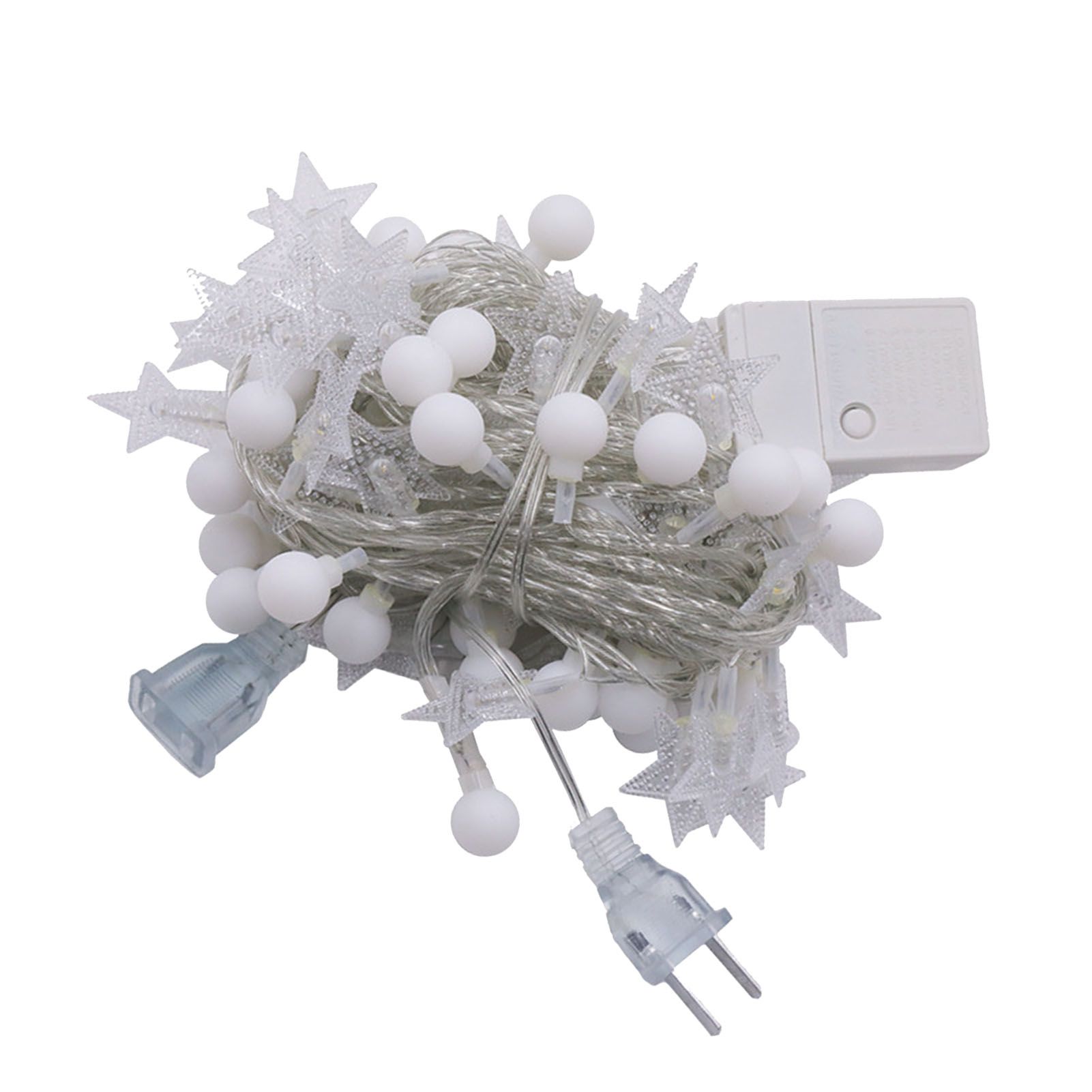 Outdoor String Lights Star Shape and Round Ball Shape IP42 Waterproof LED view 4