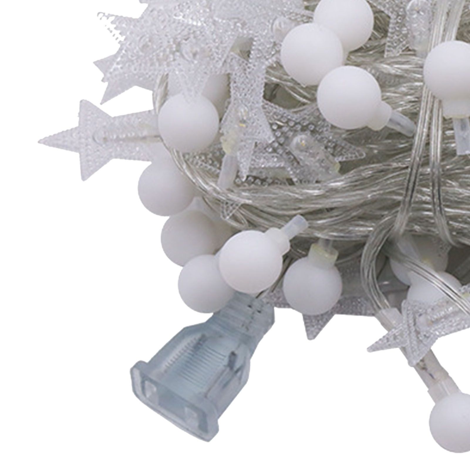 Outdoor String Lights Star Shape and Round Ball Shape IP42 Waterproof LED view 7