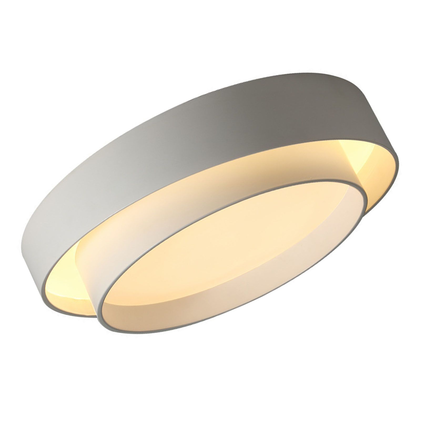 LED Ceiling Light Round Dimmable Modern 45W Metal Acrylic Long Lifespan for