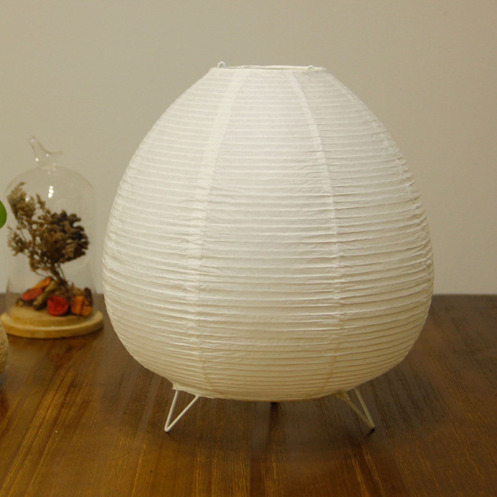 Paper Lantern Table Lamp Innovative Bedside Lamp Soft Light Small Table Lamps view 5