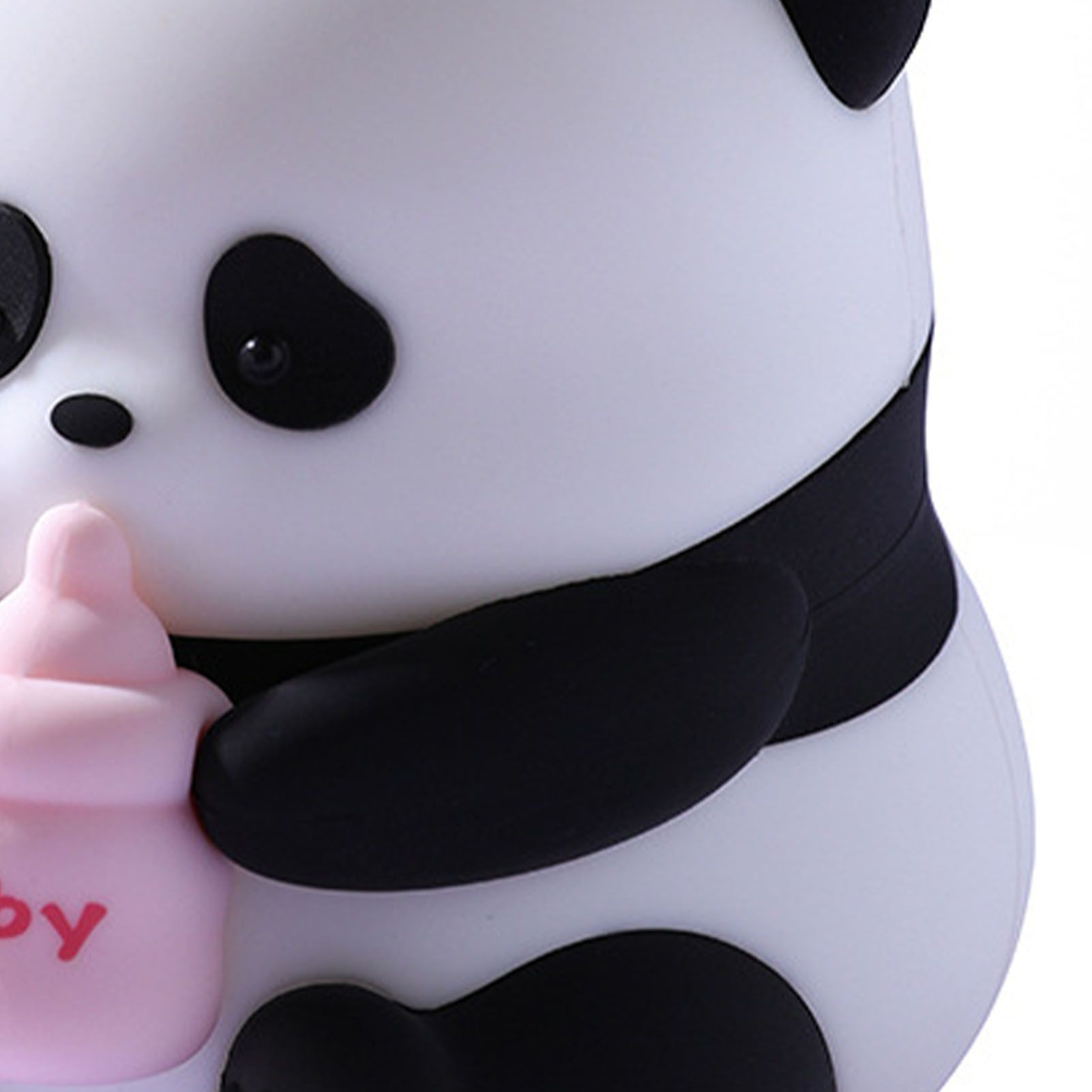 Panda Night Light Rechargeable Dimmable College Dorm Decor Bedside Touch Lamp view 5