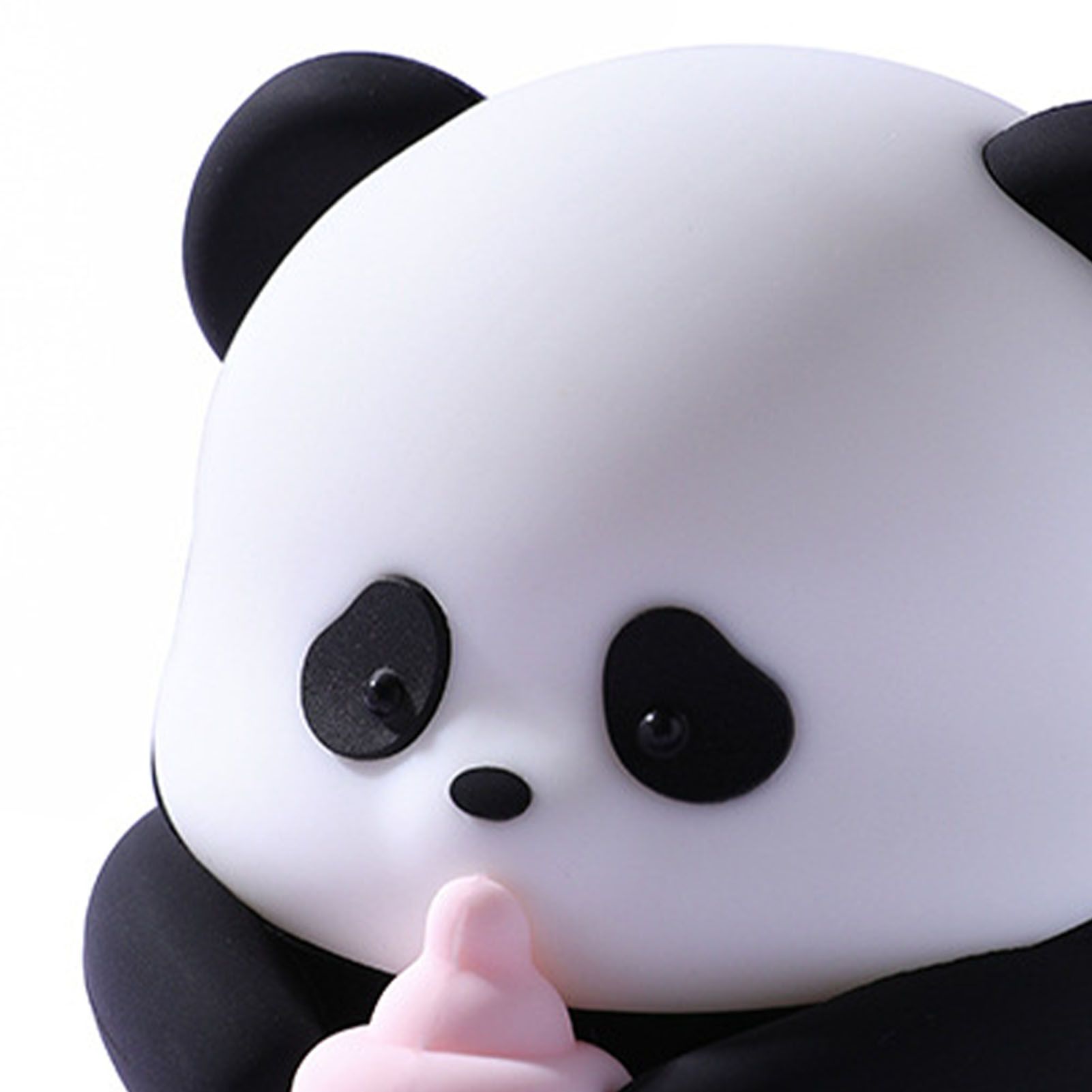 Panda Night Light Rechargeable Dimmable College Dorm Decor Bedside Touch Lamp view 7