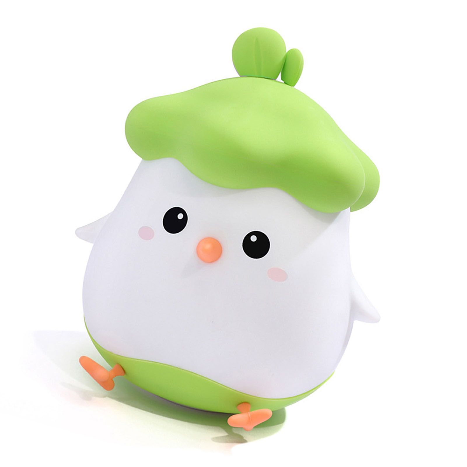 Cute LED Night Light Tap Control Rechargeable Decorative Vegetable Chicken view 6