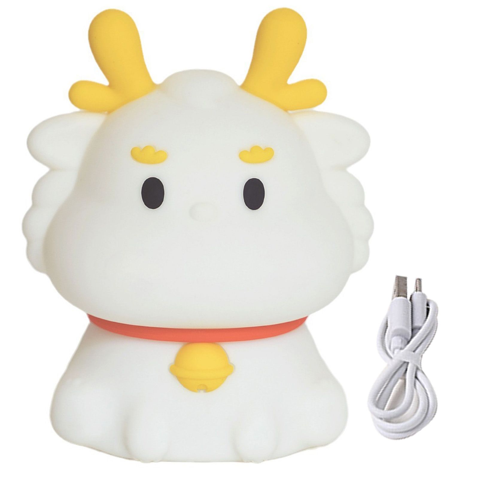 Silicone Night Light Innovative Cute Animal Shape Colorful Lighting Tap view 2