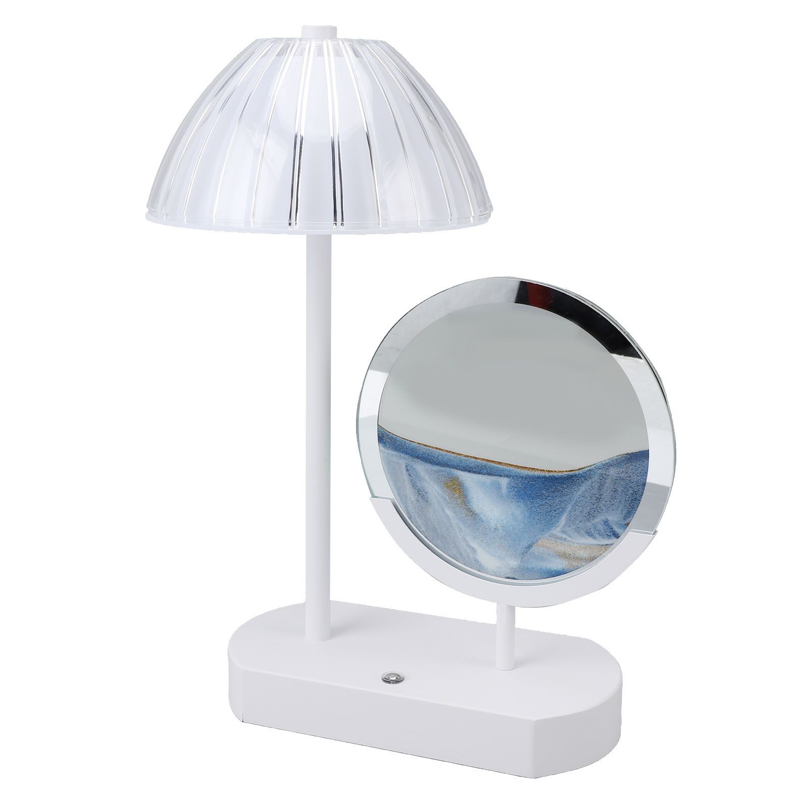 Moving Sand Art Picture Table Lamp Rechargeable Creative Eye Care Bedside