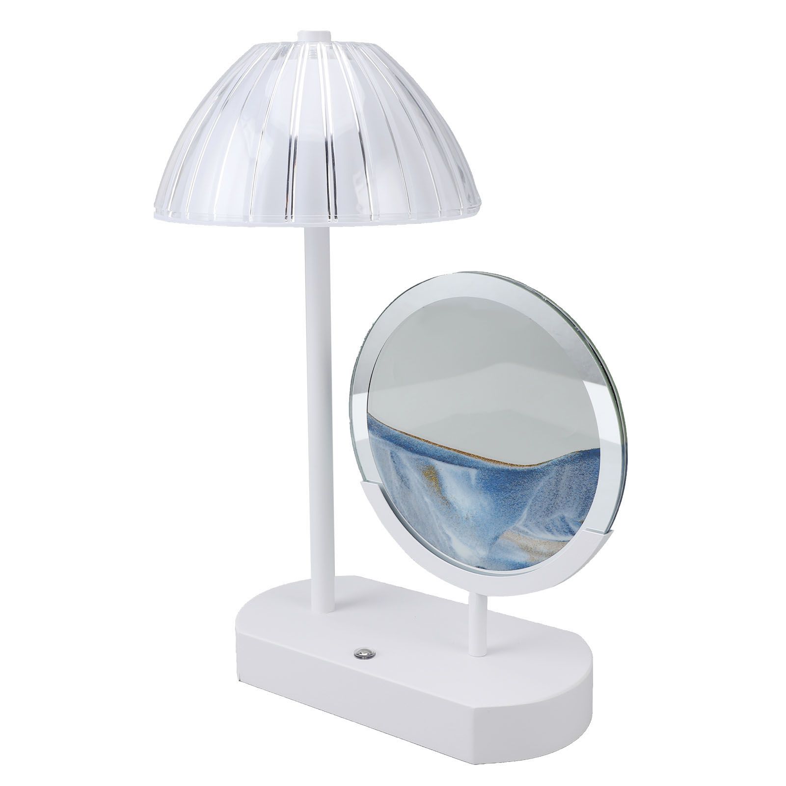 Moving Sand Art Picture Table Lamp Rechargeable Creative Eye Care Bedside view 6