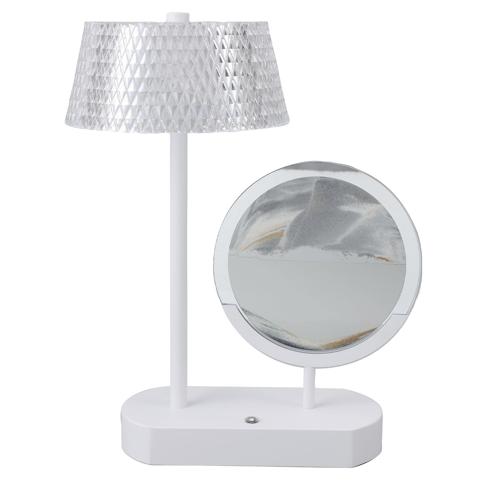 Moving Sand Desk Lamp Crystal Table Lamp USB Charging 3 Modes Stepless Dimming view 6