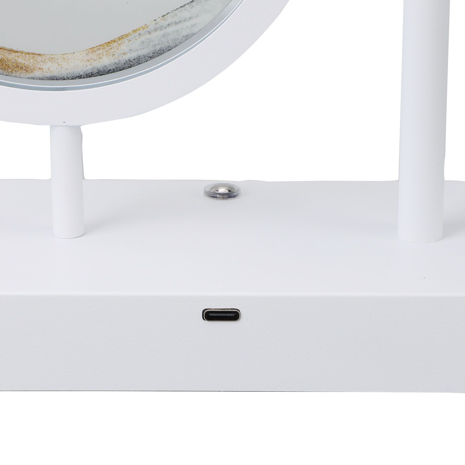 Moving Sand Desk Lamp Crystal Table Lamp USB Charging 3 Modes Stepless Dimming view 7