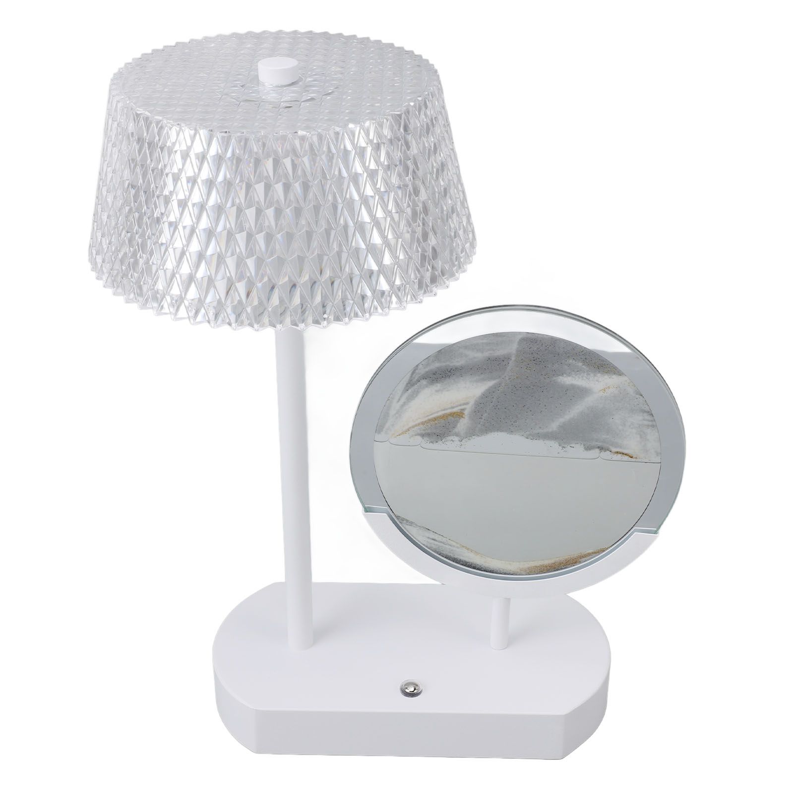 Moving Sand Desk Lamp Crystal Table Lamp USB Charging 3 Modes Stepless Dimming view 8