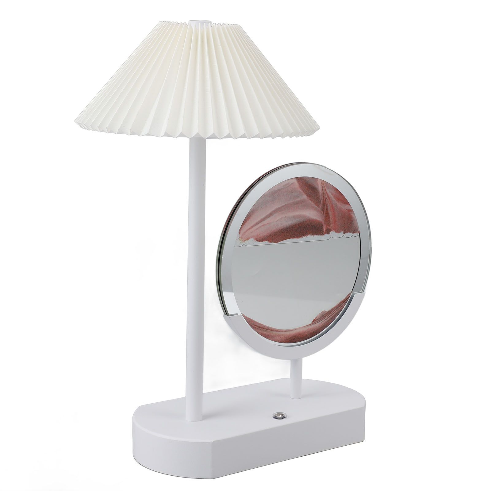 Moving Sand Desk Lamp Dimmable 3 Modes Touch Control Rechargeable Decorative
