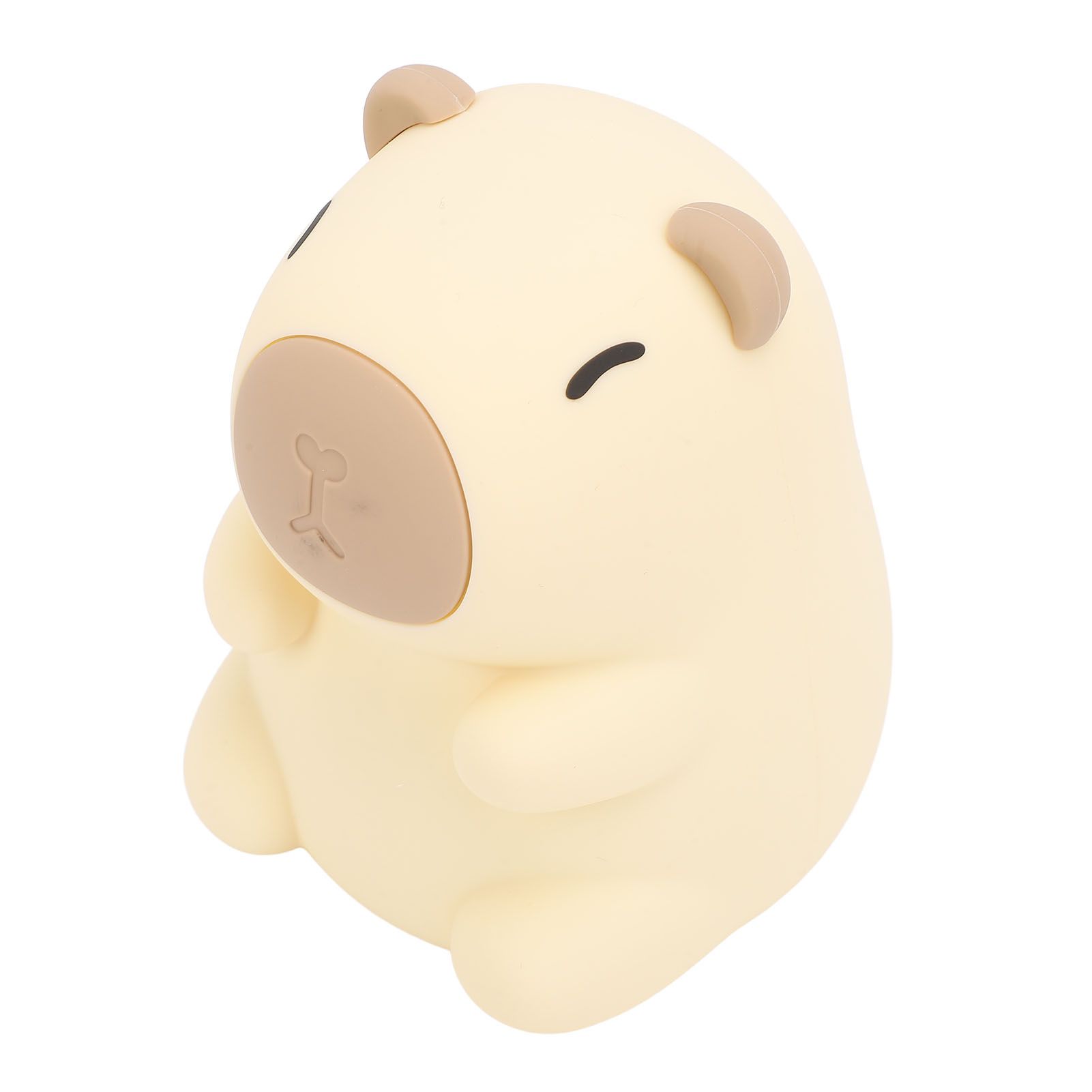 Capybara Night Light Color Changing Kids Rechargeable RGB Animal Nursery Lamp view 11
