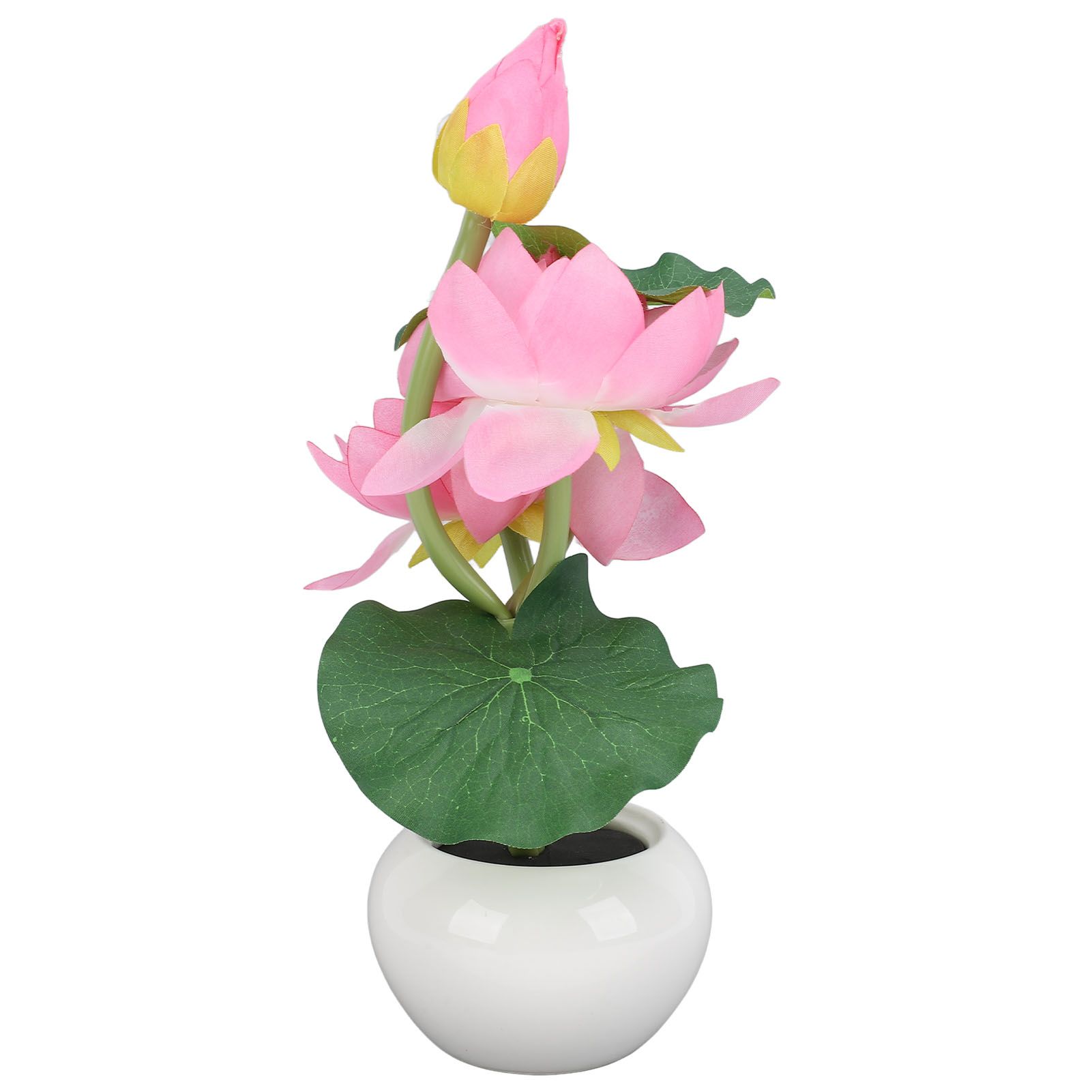 LED Flower Table Lamp Plastic 3 Head Artificial Flower Night Light with view 4