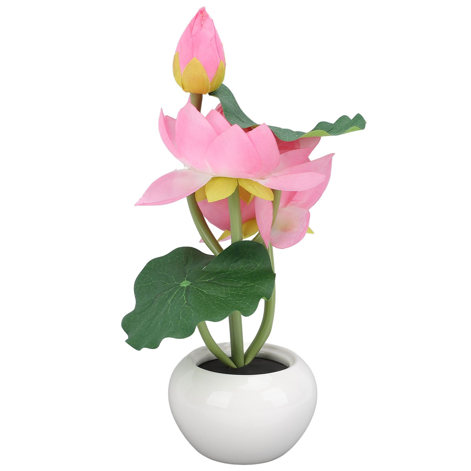 LED Flower Table Lamp Plastic 3 Head Artificial Flower Night Light with view 6