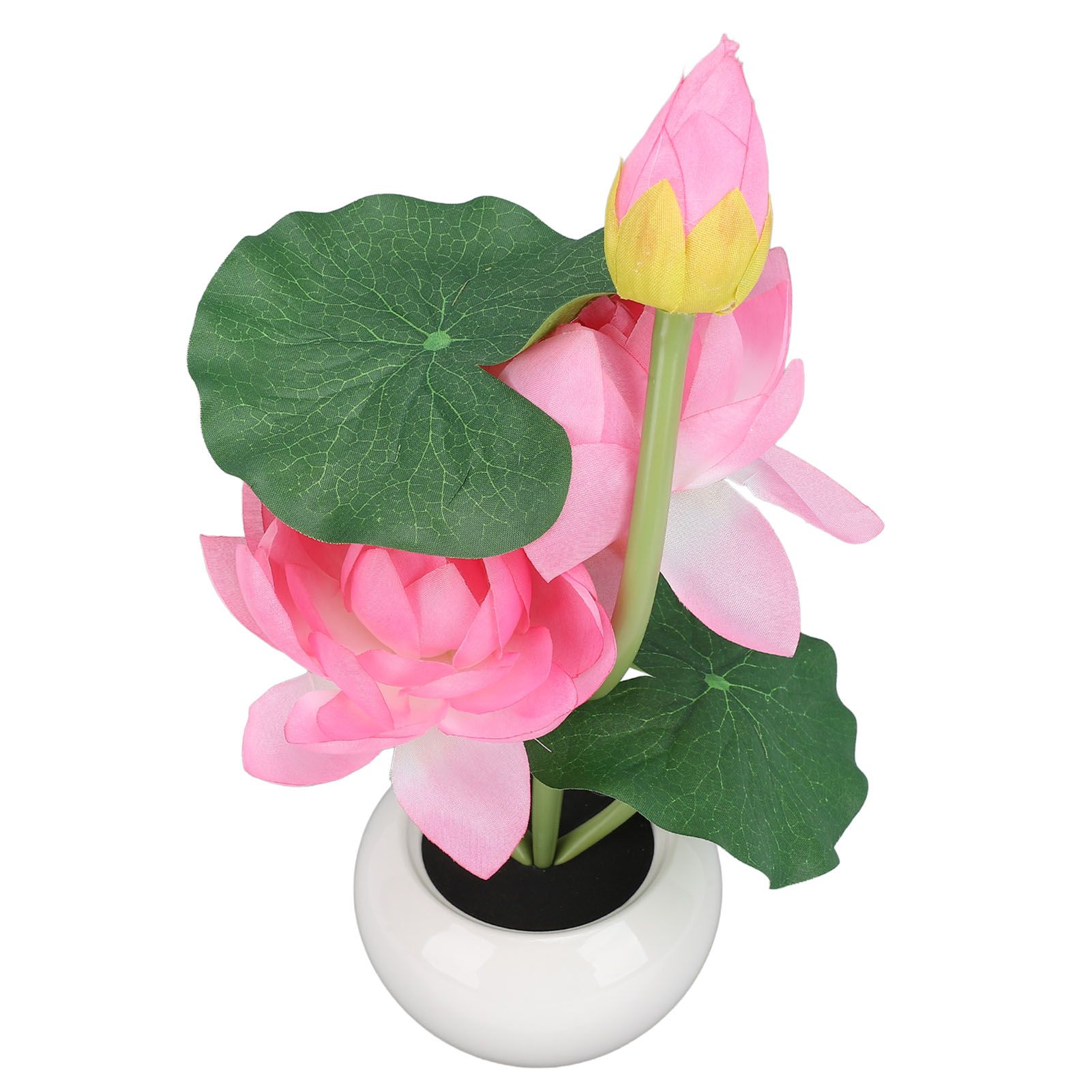 LED Flower Table Lamp Plastic 3 Head Artificial Flower Night Light with view 11