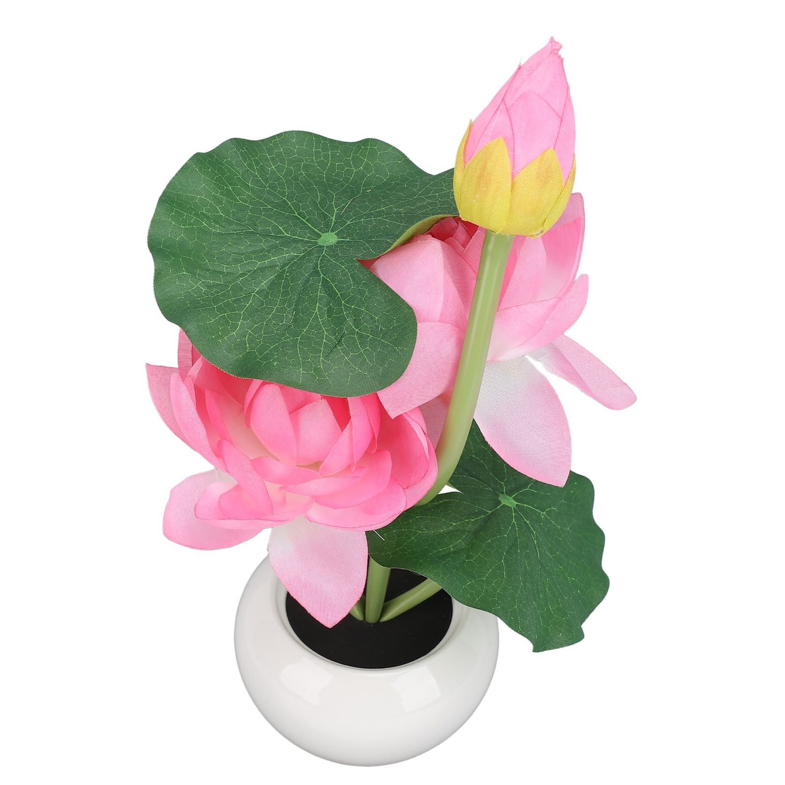 LED Flower Table Lamp Plastic 3 Head Artificial Flower Night Light with view 12
