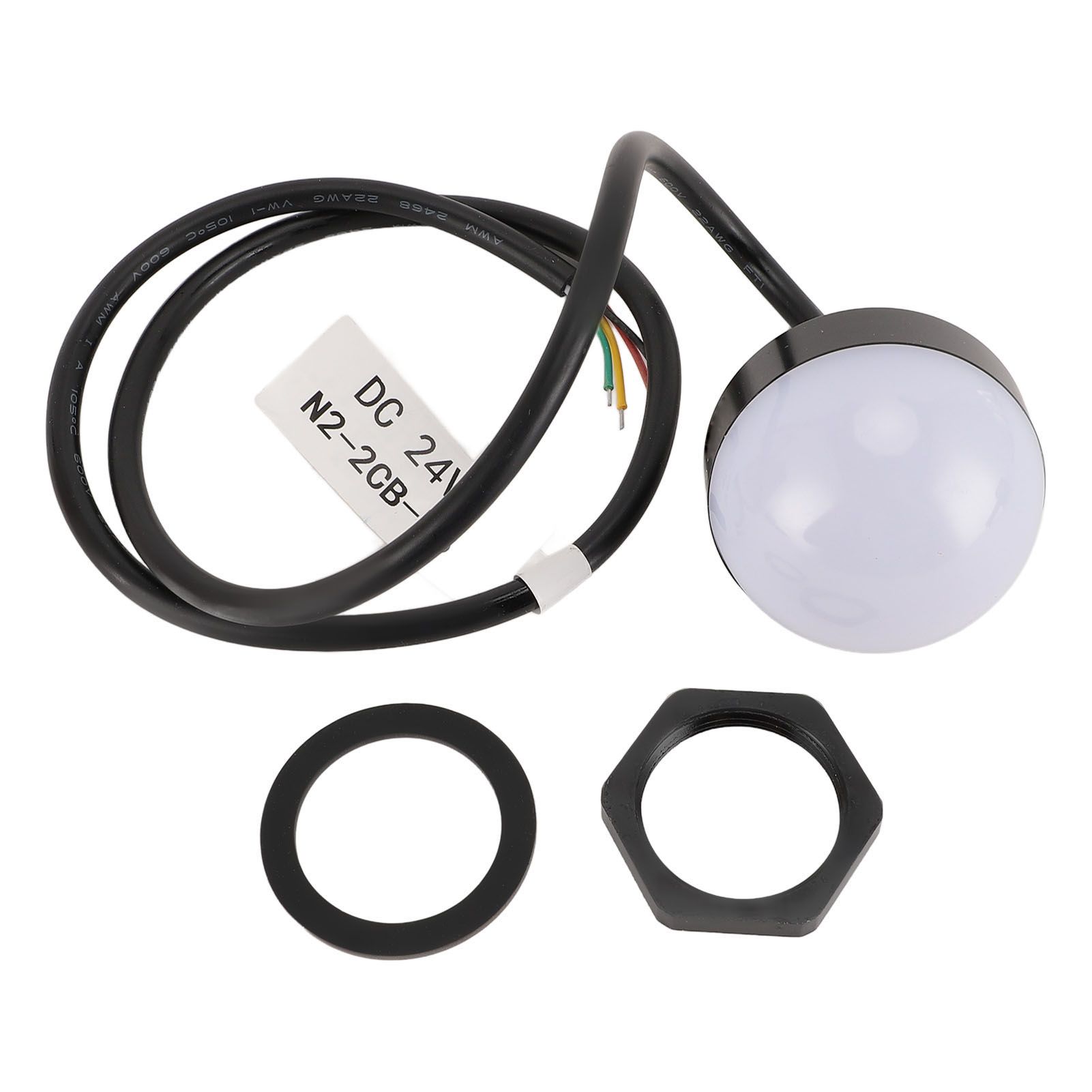 24V LED Industrial Warning Light Round Water Proof 3 Colors Industrial Signal view 3