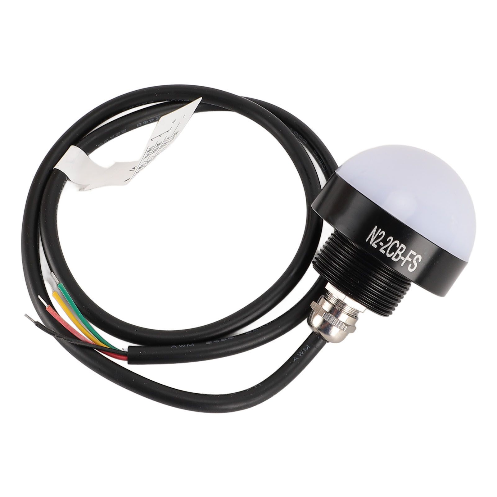 24V LED Industrial Warning Light Round Water Proof 3 Colors Industrial Signal view 10
