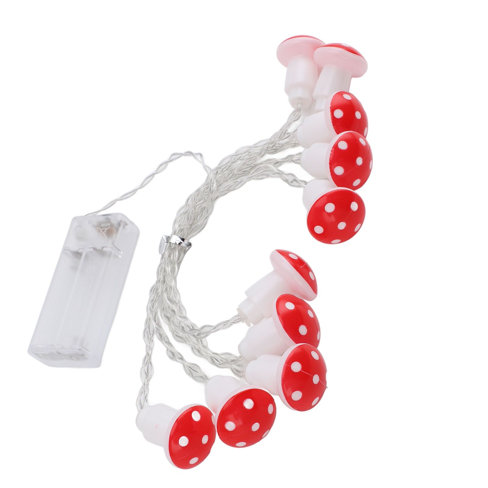 String Light 10LED 6.6ft Battery Operated Mushroom String Light for Lawn Tent view 9
