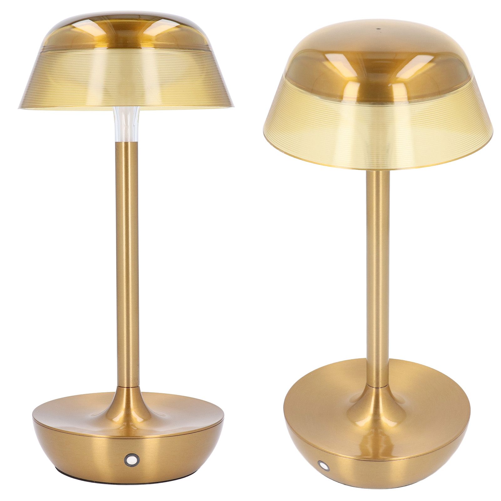 Golden Cordless Table Lamp Rechargeable Touch Control 3 Color Dimmable Battery view 8