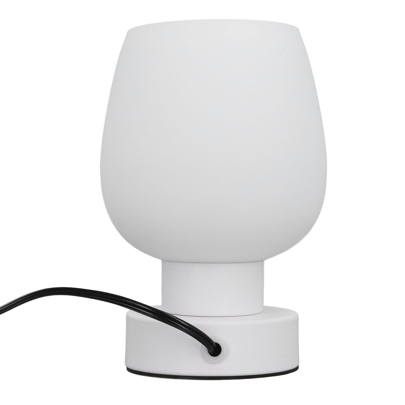 Touch Bedside Lamp Light Luxury Glass Lampshade Dimmable Modern Small Lamp view 10