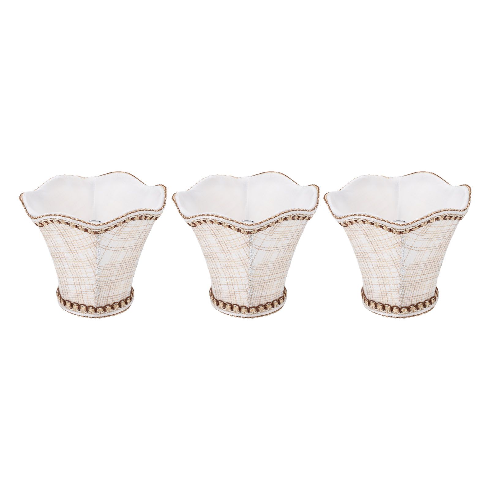 3pcs Lampshade Modern Minimalist Clip On Type Cloth Lamp Shade for E14 Bulb view 6