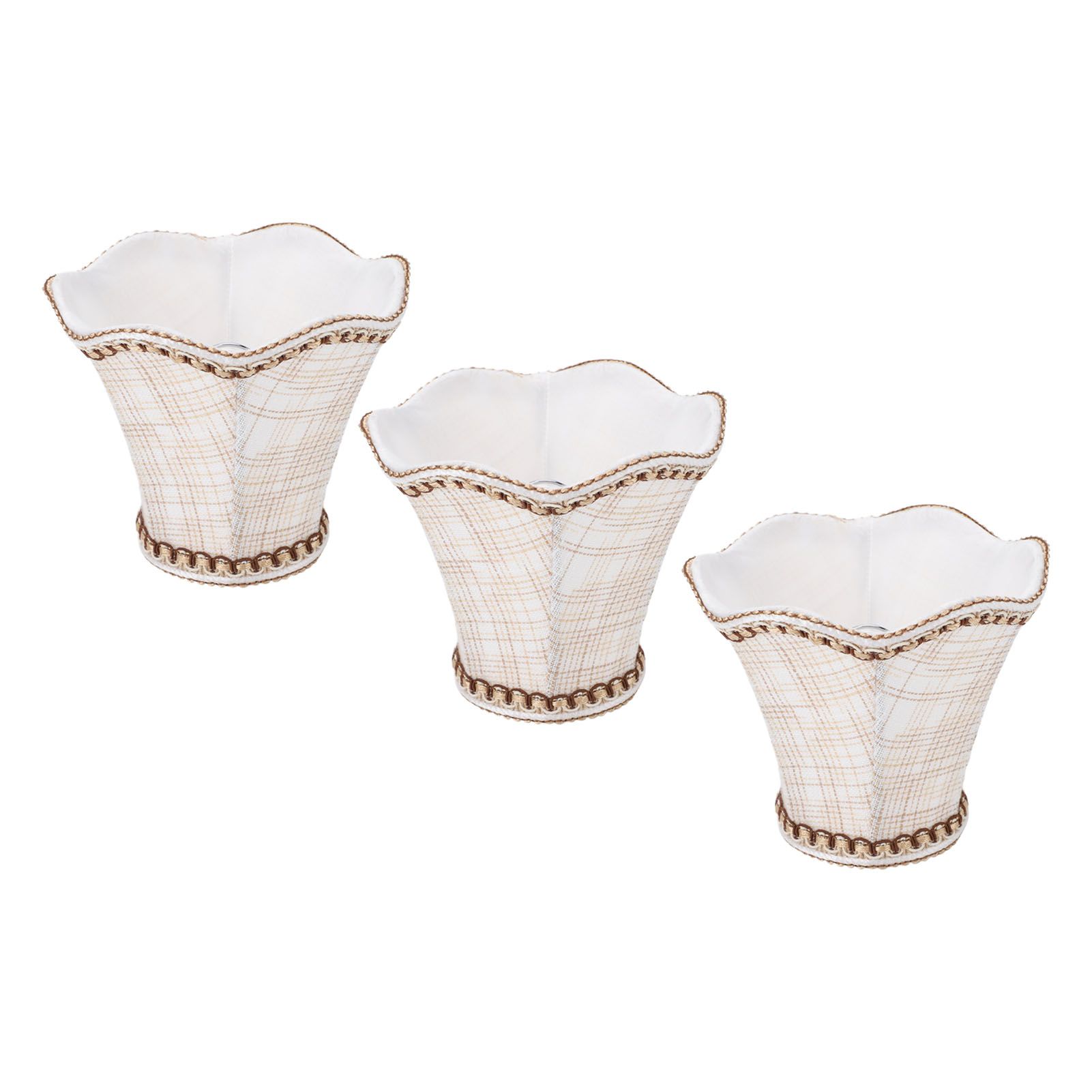 3pcs Lampshade Modern Minimalist Clip On Type Cloth Lamp Shade for E14 Bulb view 8