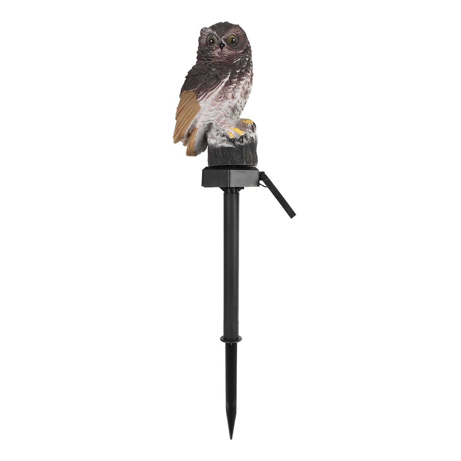 Owl Solar Garden Light Water Proof Decorative LED Light with Stake for Lawn