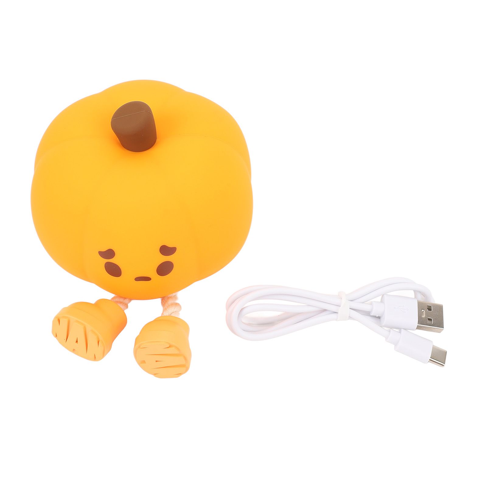 Pumpkin Night Light Dimmable LED 3000K Warm Light 30 Minutes Timer Soft view 10