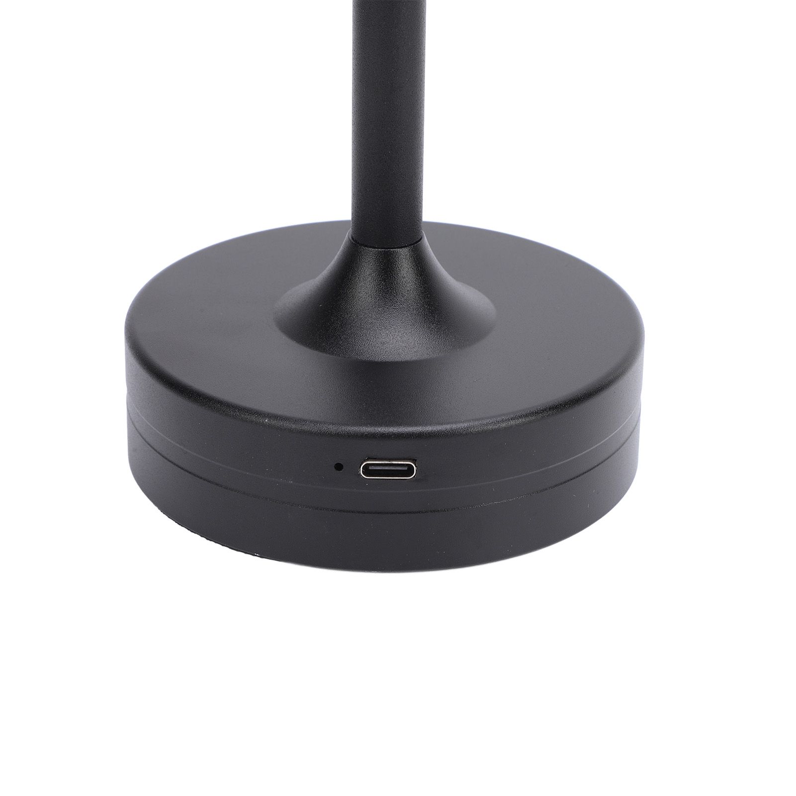 Small Bedside Table Lamp Cordless Rechargeable 3 Color Stepless Dimmable Touch view 2