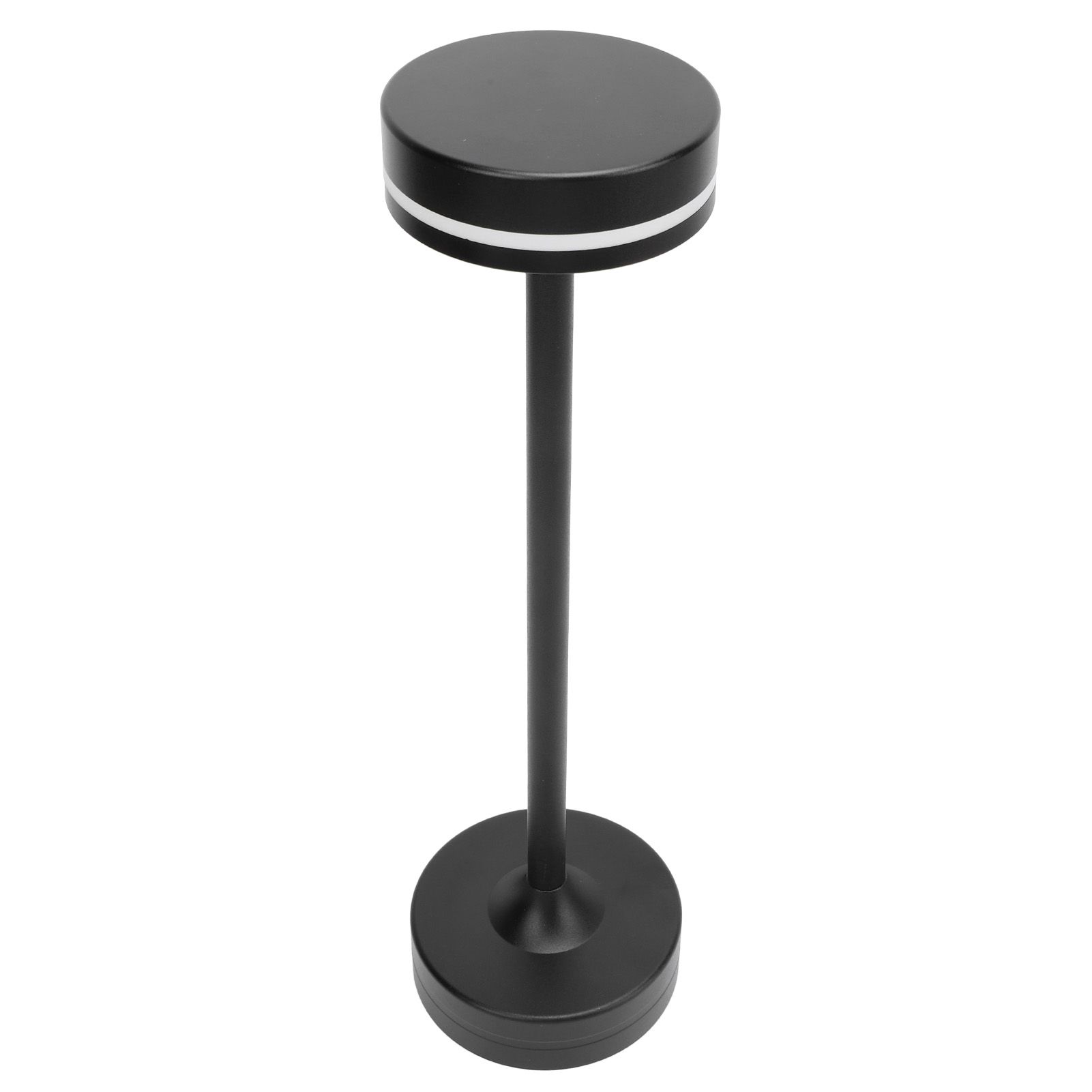 Small Bedside Table Lamp Cordless Rechargeable 3 Color Stepless Dimmable Touch view 6