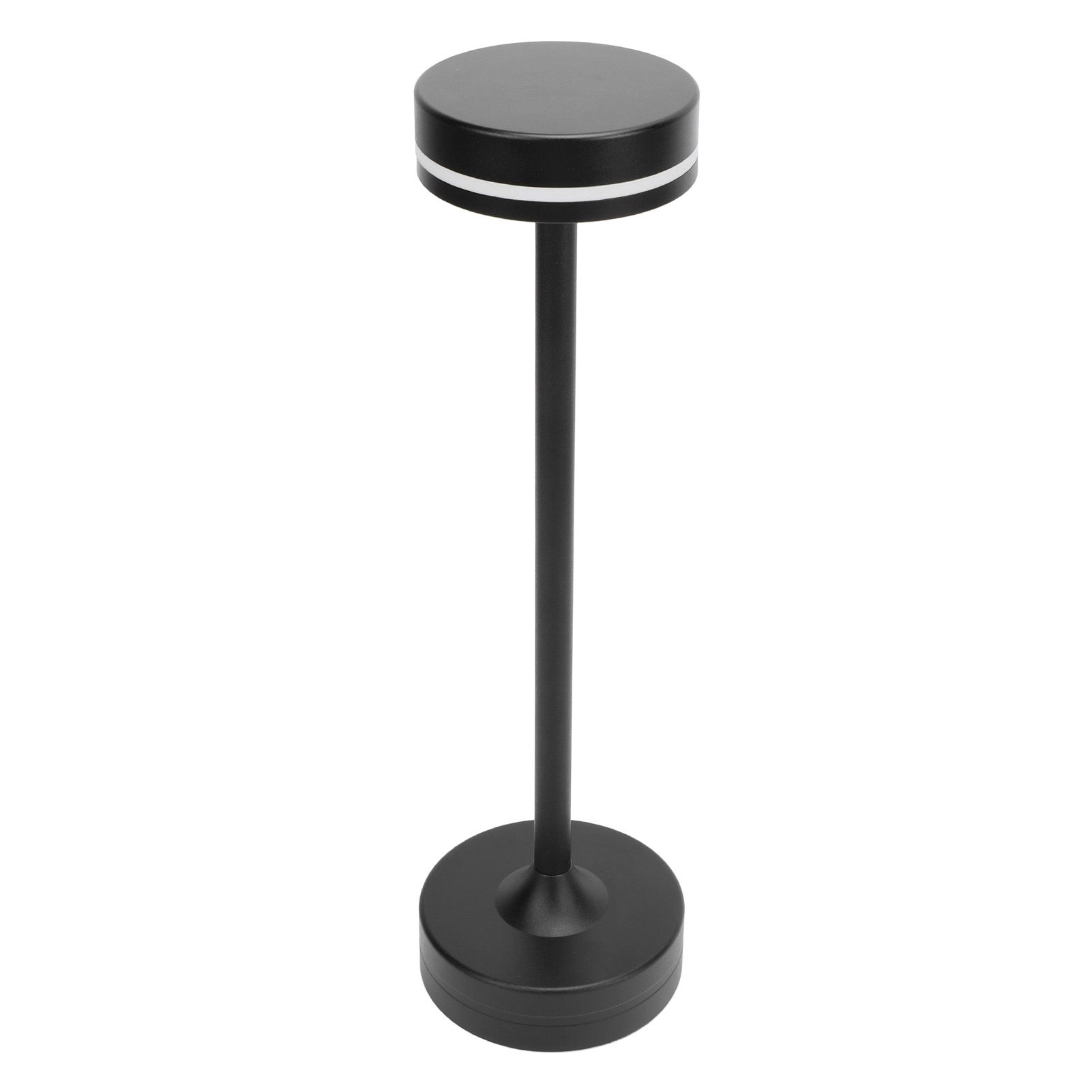 Small Bedside Table Lamp Cordless Rechargeable 3 Color Stepless Dimmable Touch view 8