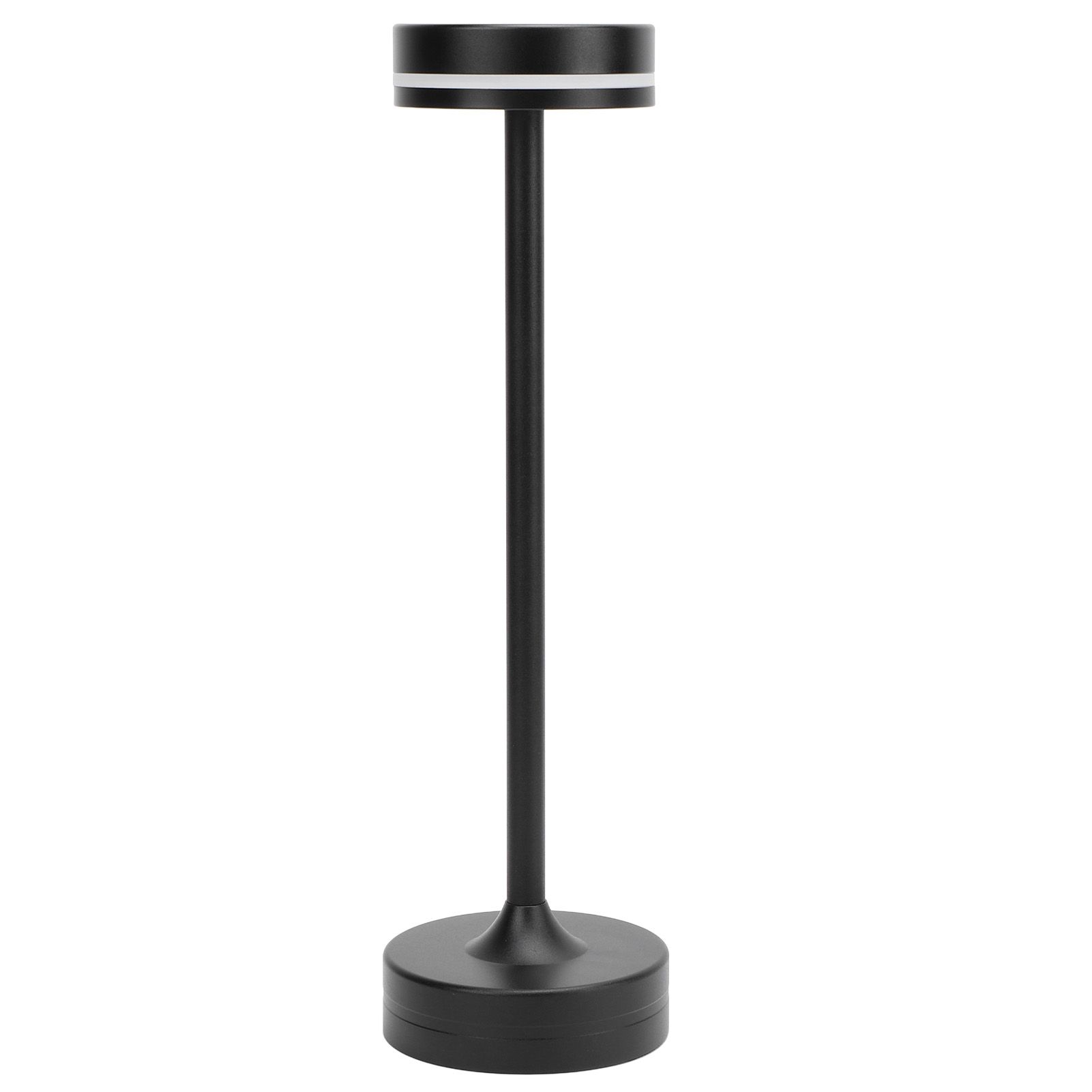 Small Bedside Table Lamp Cordless Rechargeable 3 Color Stepless Dimmable Touch view 10