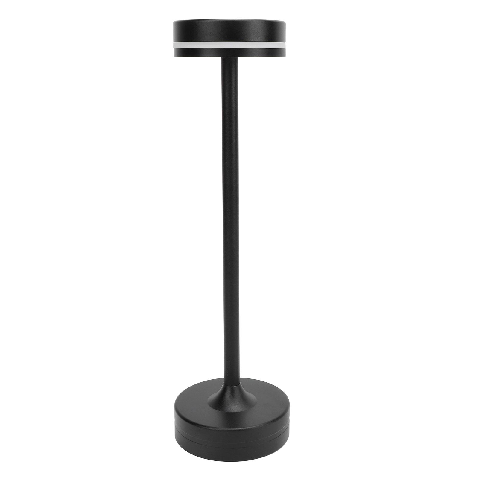 Small Bedside Table Lamp Cordless Rechargeable 3 Color Stepless Dimmable Touch view 11
