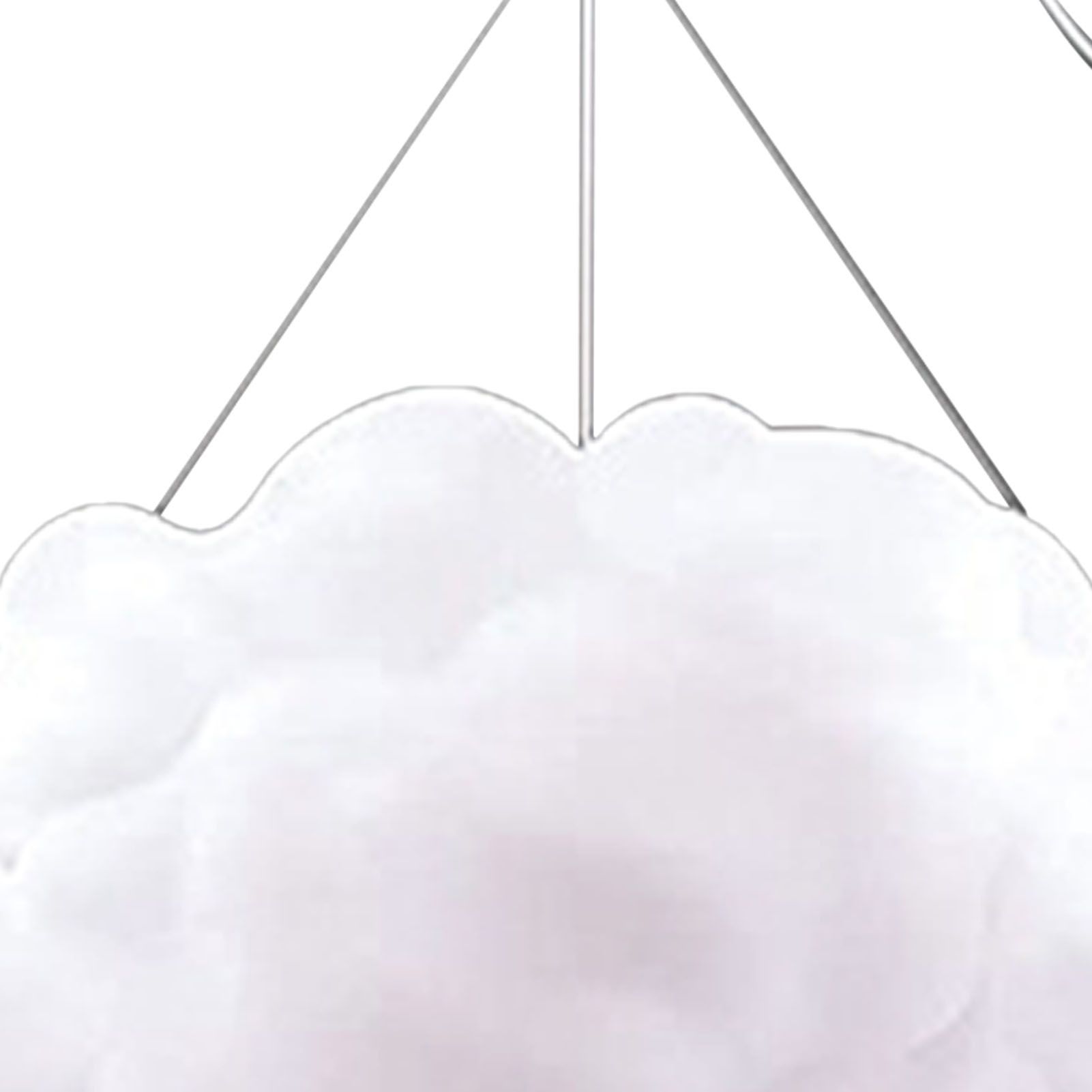 3D Big Cloudy Light DIY Smart App Control Decoration Muitifuntional Colorful view 2