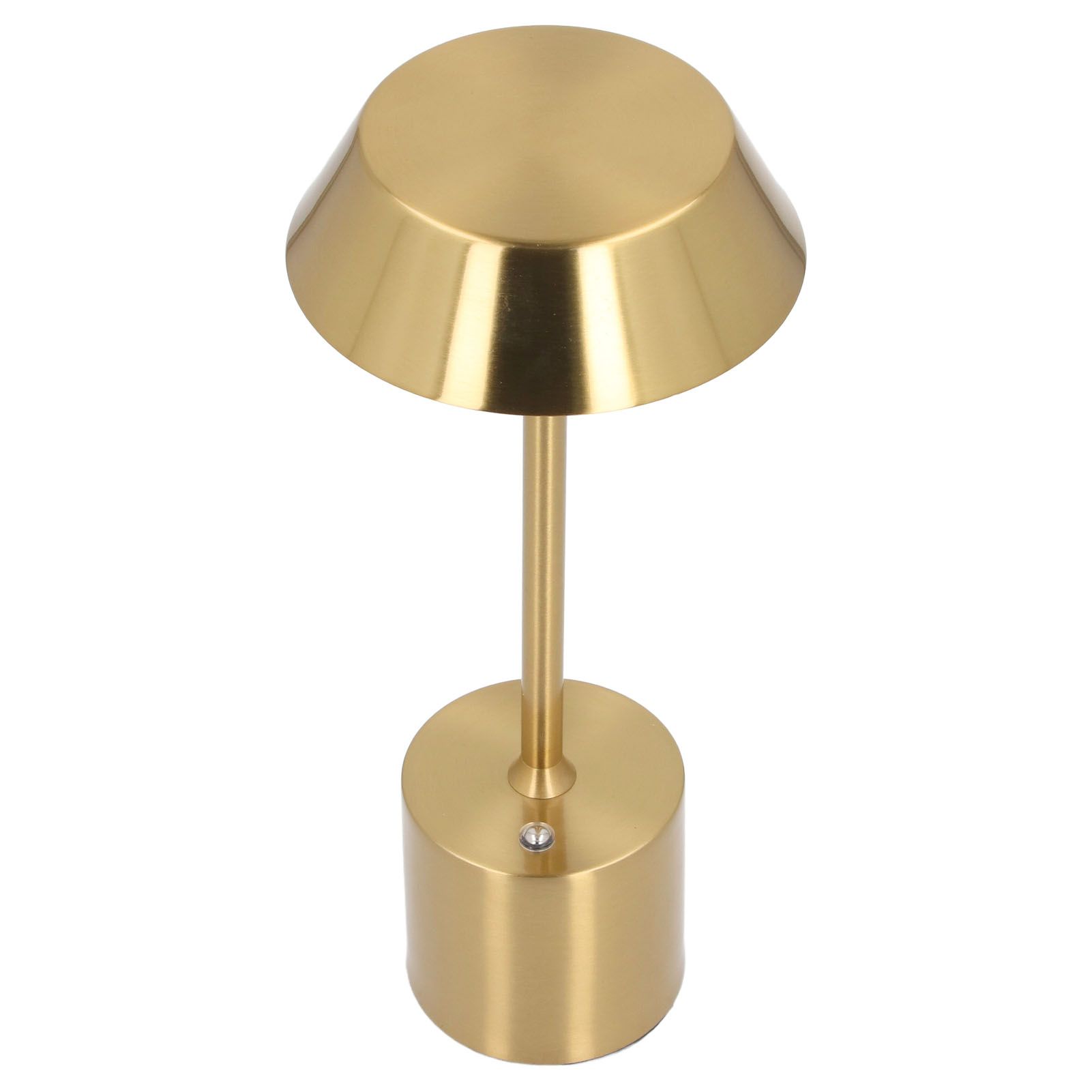 LED Cordless Desk Lamp Gold Rechargeable 3 Color Touch Dimmable Battery view 6