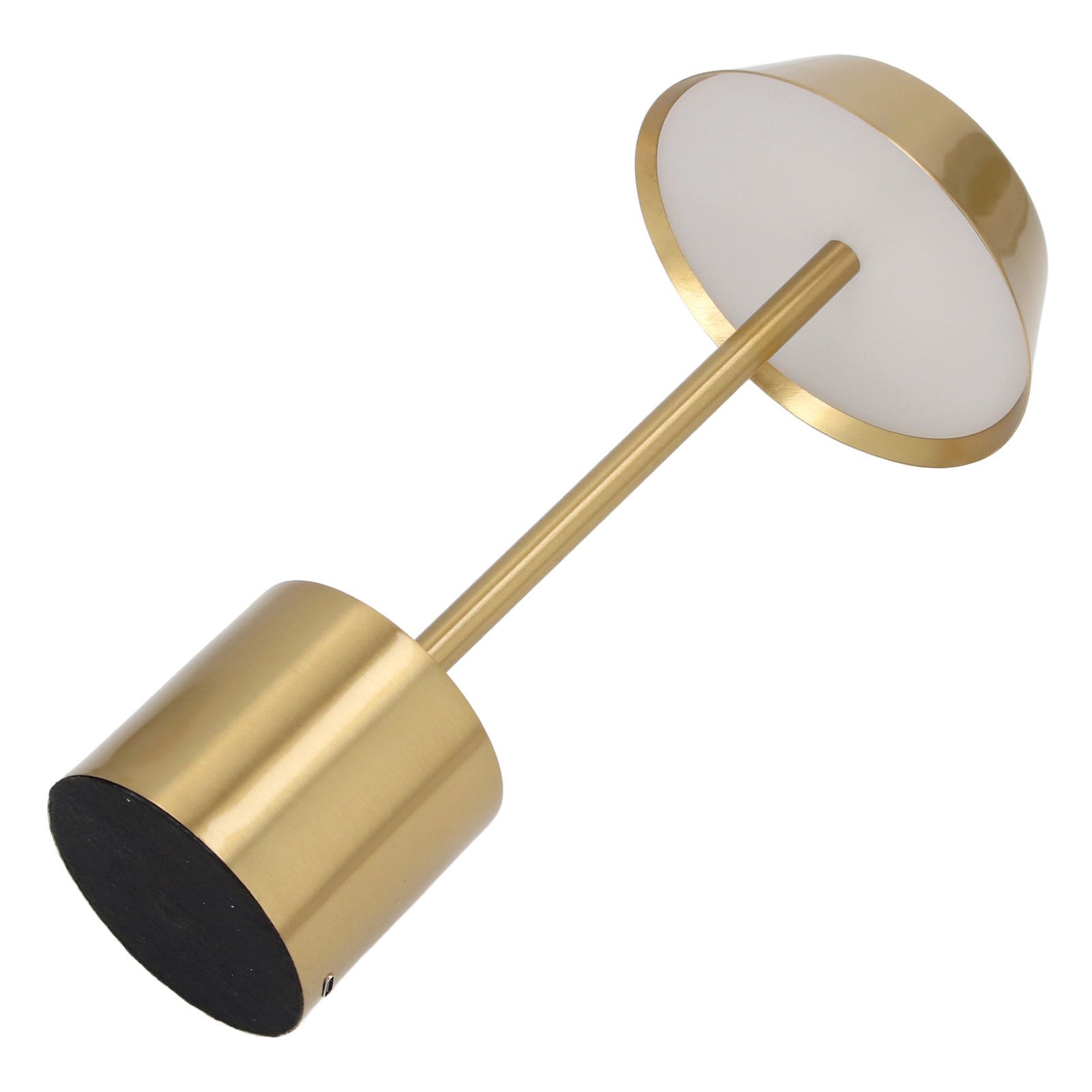 LED Cordless Desk Lamp Gold Rechargeable 3 Color Touch Dimmable Battery view 11
