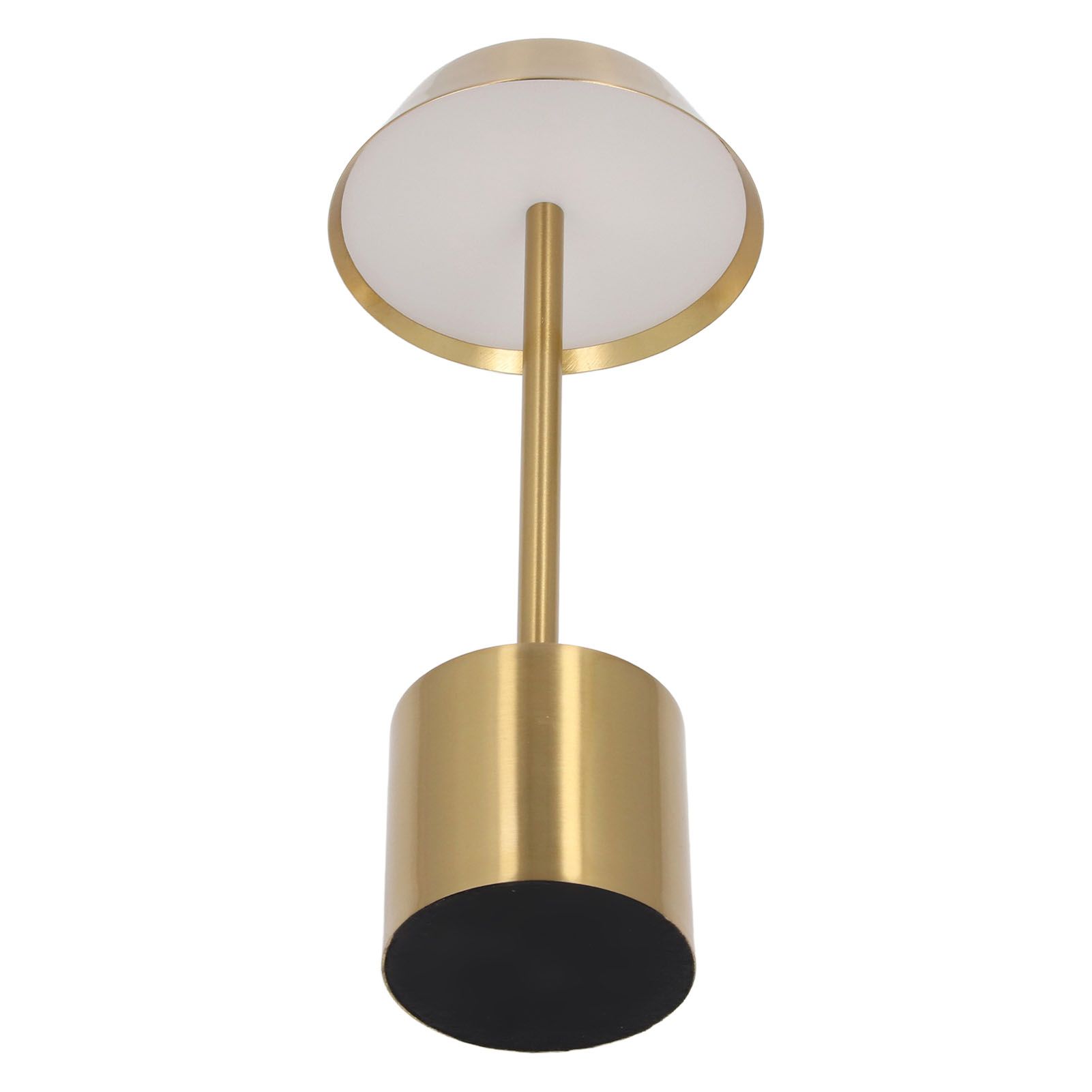 LED Cordless Desk Lamp Gold Rechargeable 3 Color Touch Dimmable Battery view 12