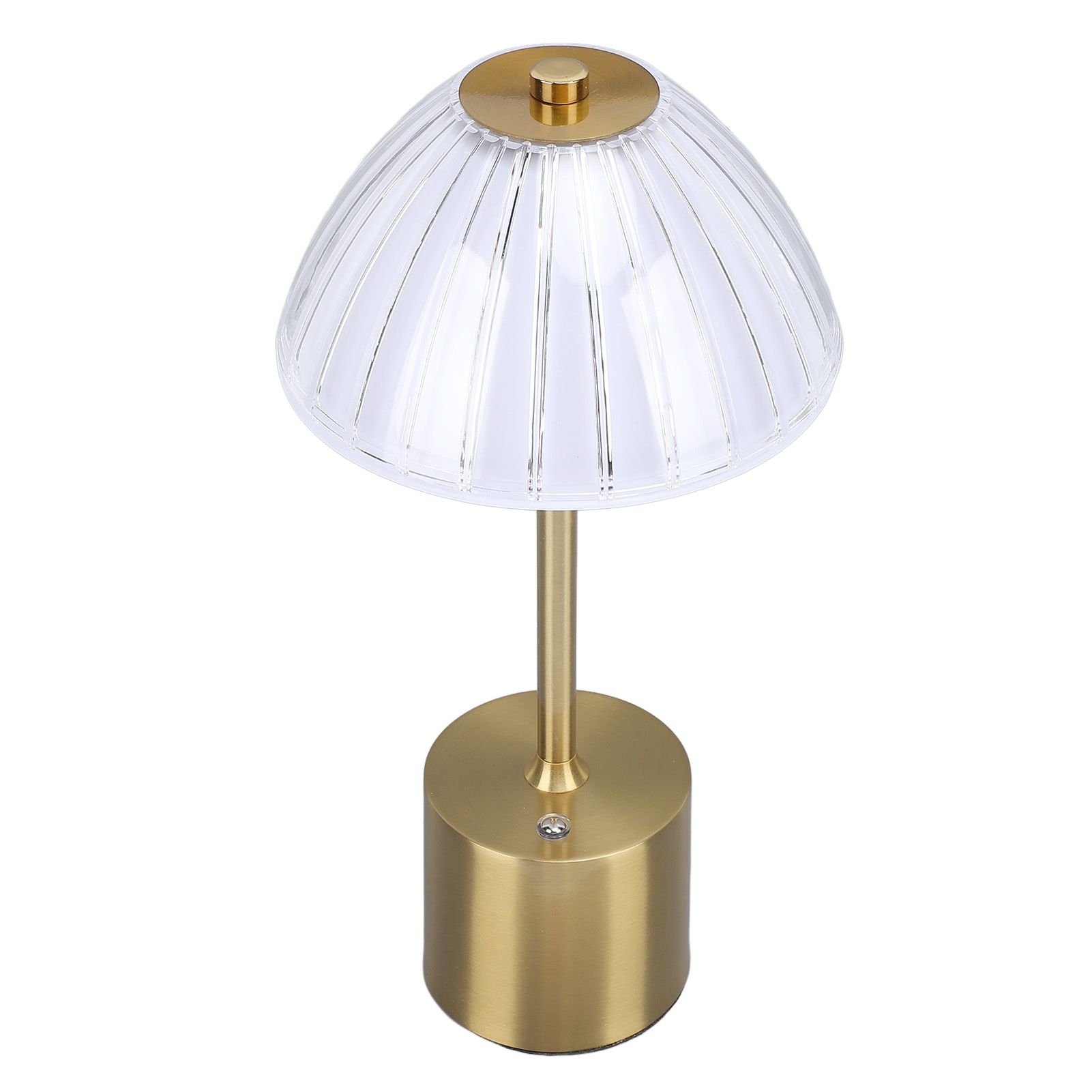 Portable Crystal LED Desk Lamp 3 Levels Brightness Touch Control Dimmable