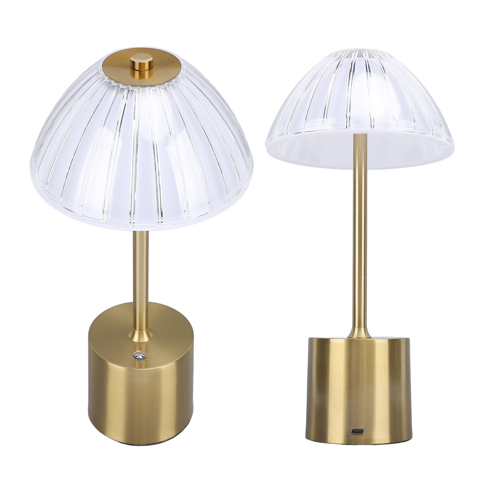 Portable Crystal LED Desk Lamp 3 Levels Brightness Touch Control Dimmable view 11