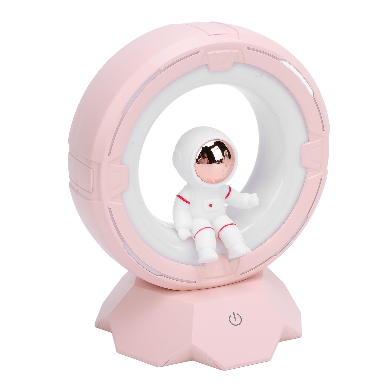Space Man Night Light for Kids ABS PC Silicone 3 Color Temperature USB view 4