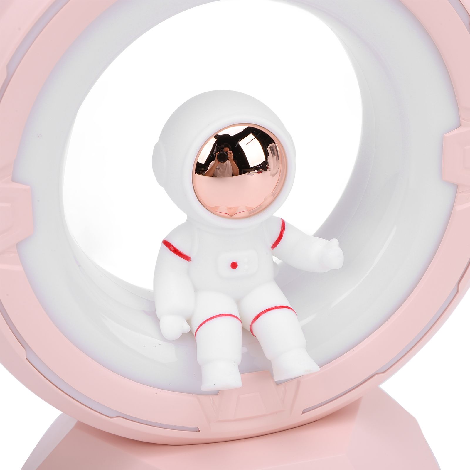 Space Man Night Light for Kids ABS PC Silicone 3 Color Temperature USB view 5