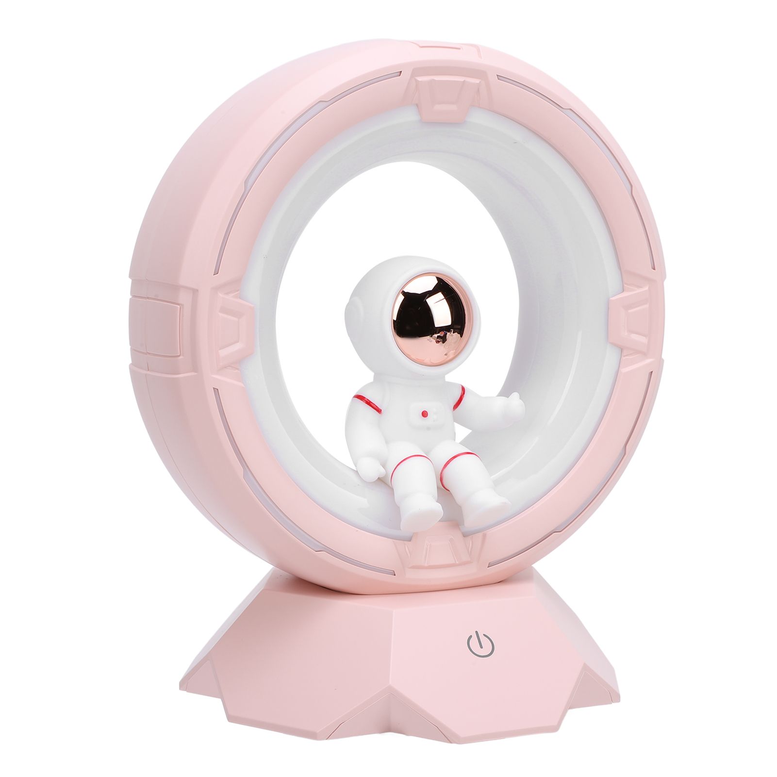 Space Man Night Light for Kids ABS PC Silicone 3 Color Temperature USB view 6