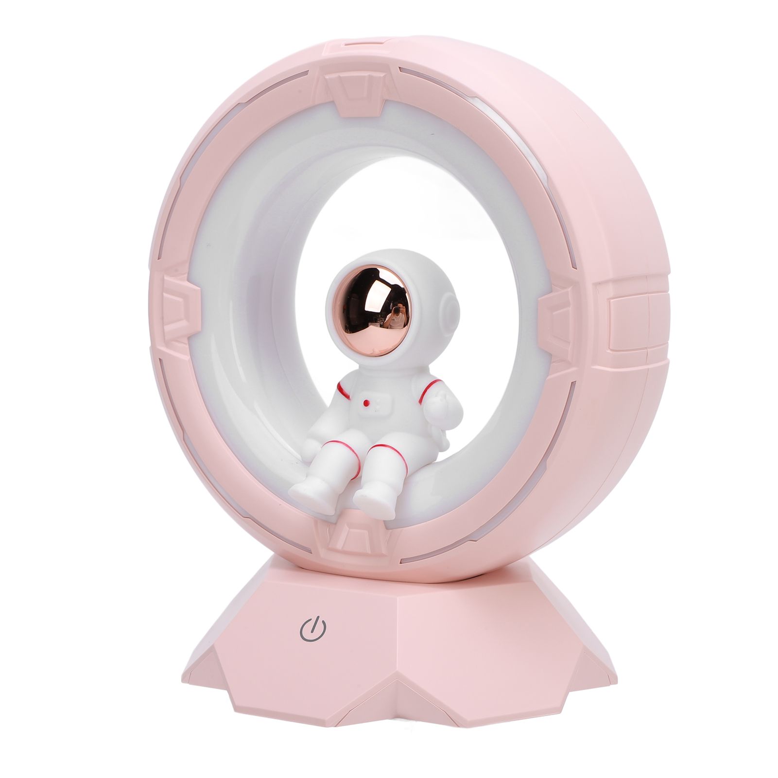 Space Man Night Light for Kids ABS PC Silicone 3 Color Temperature USB view 8