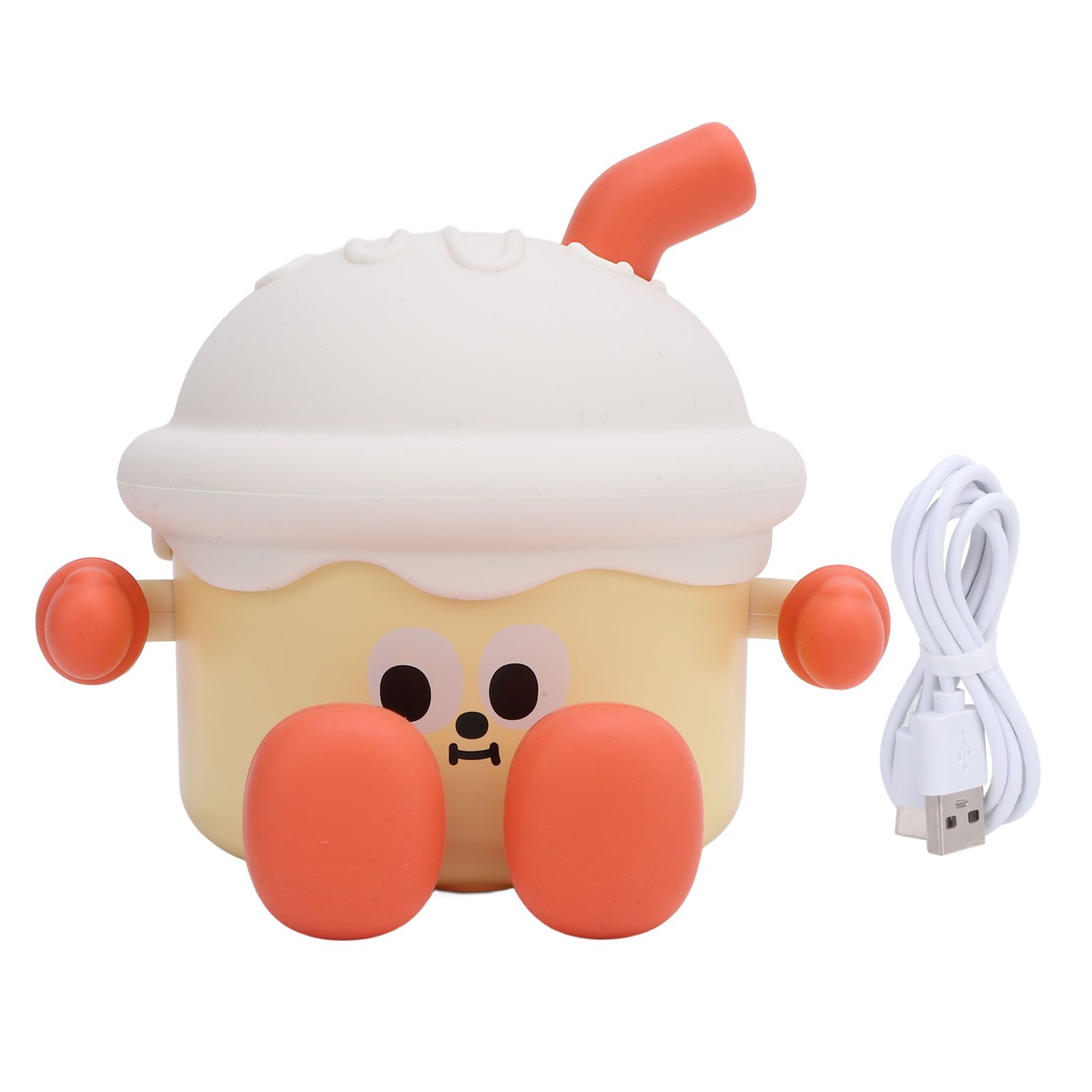 Silicone Night Light 3 Level Dimmable Bedside Lamp 1200mAh USB Rechargeable view 3