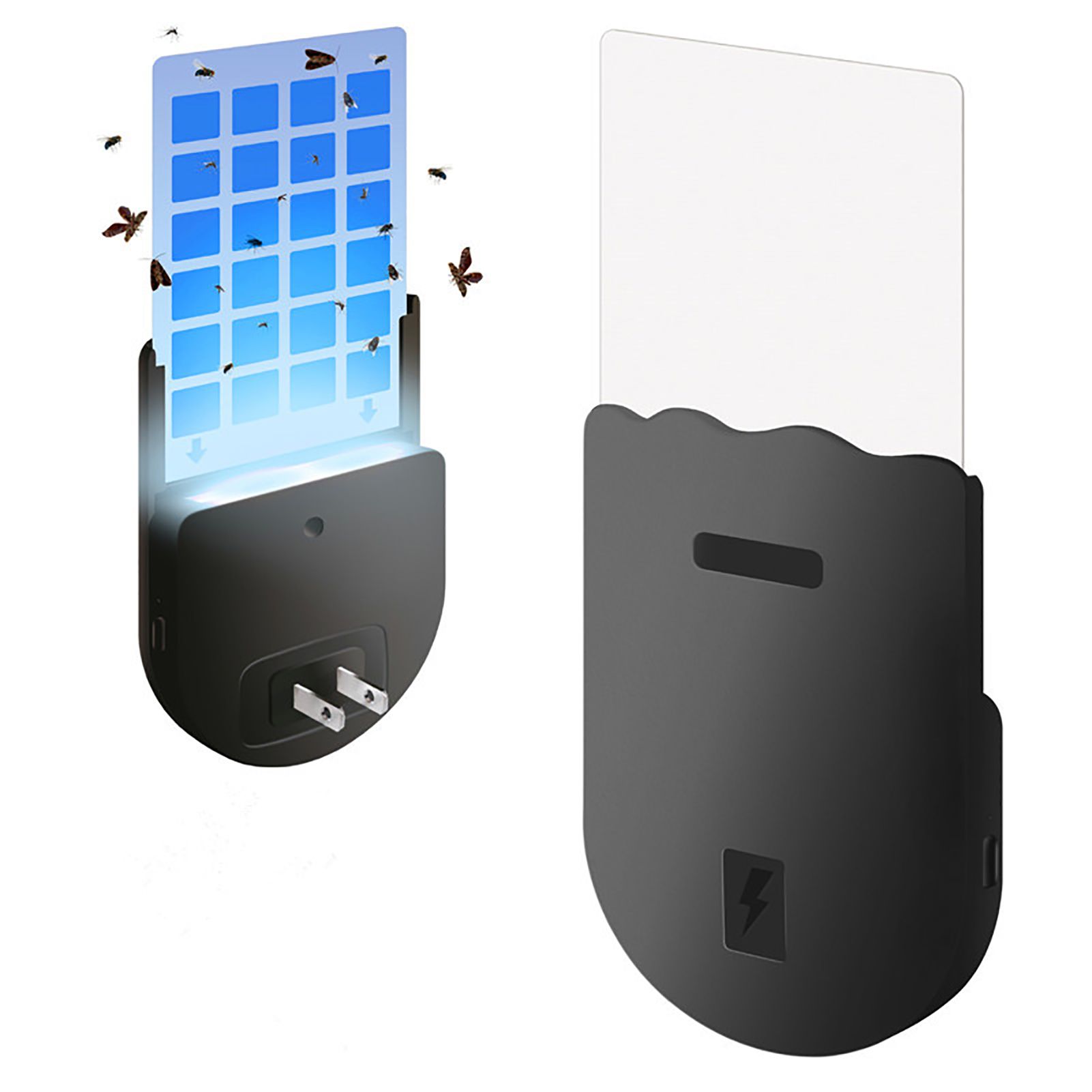 Indoor Fly Trap 5LED Plug In 365 to 395nm Strong Adhesive Long Life Fruit Fly view 3