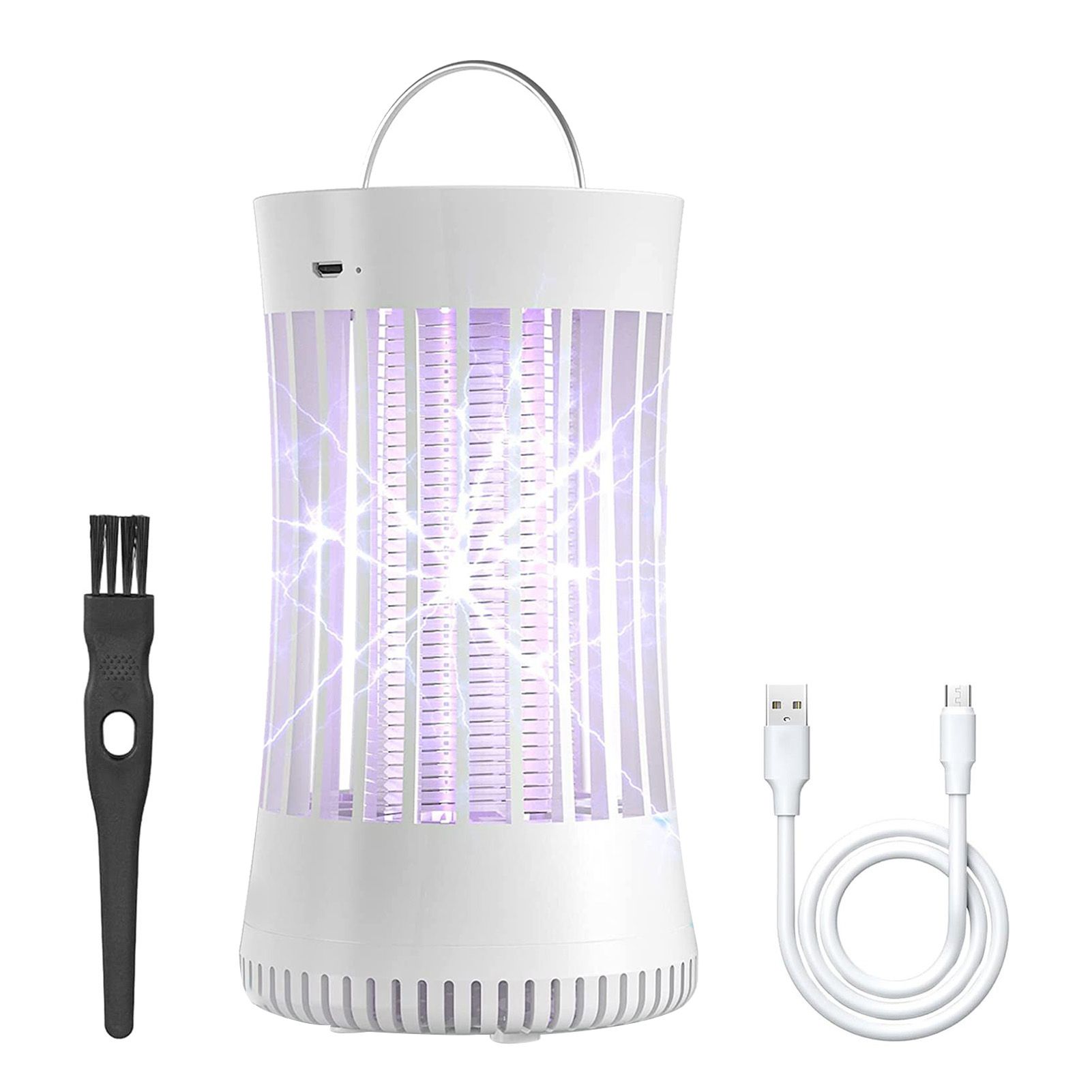 Electric Fly Light Electric Suction Type Purple Light Silent USB Rechargeable view 3