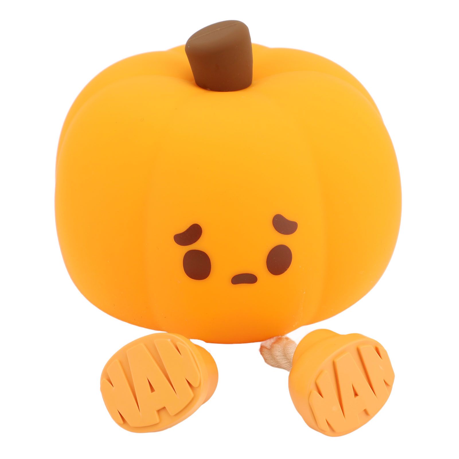 Pumpkin Silicone Night Light Cute Pumpkin Tap Light 3 Gear Adjustable view 9