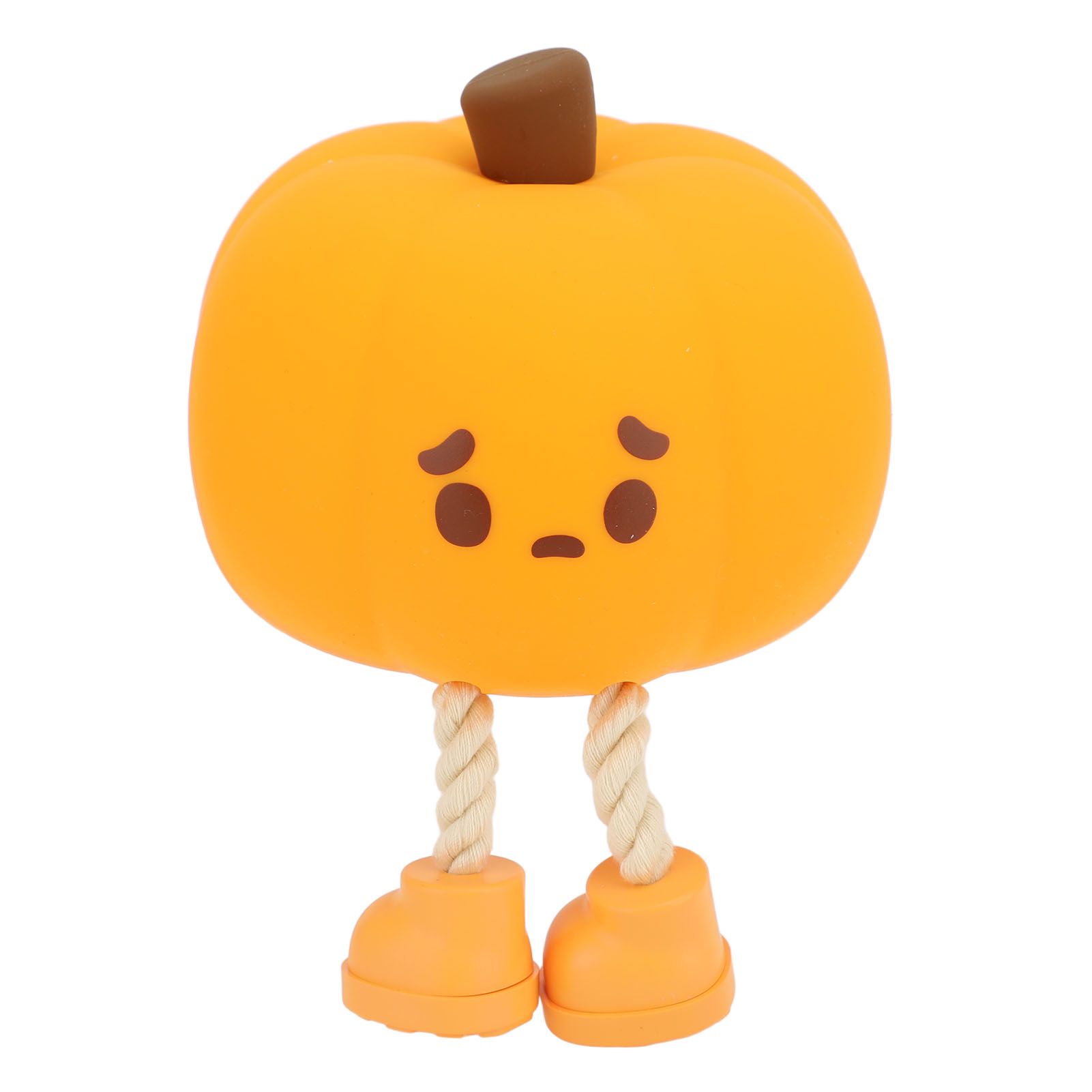 Pumpkin Silicone Night Light Cute Pumpkin Tap Light 3 Gear Adjustable view 10